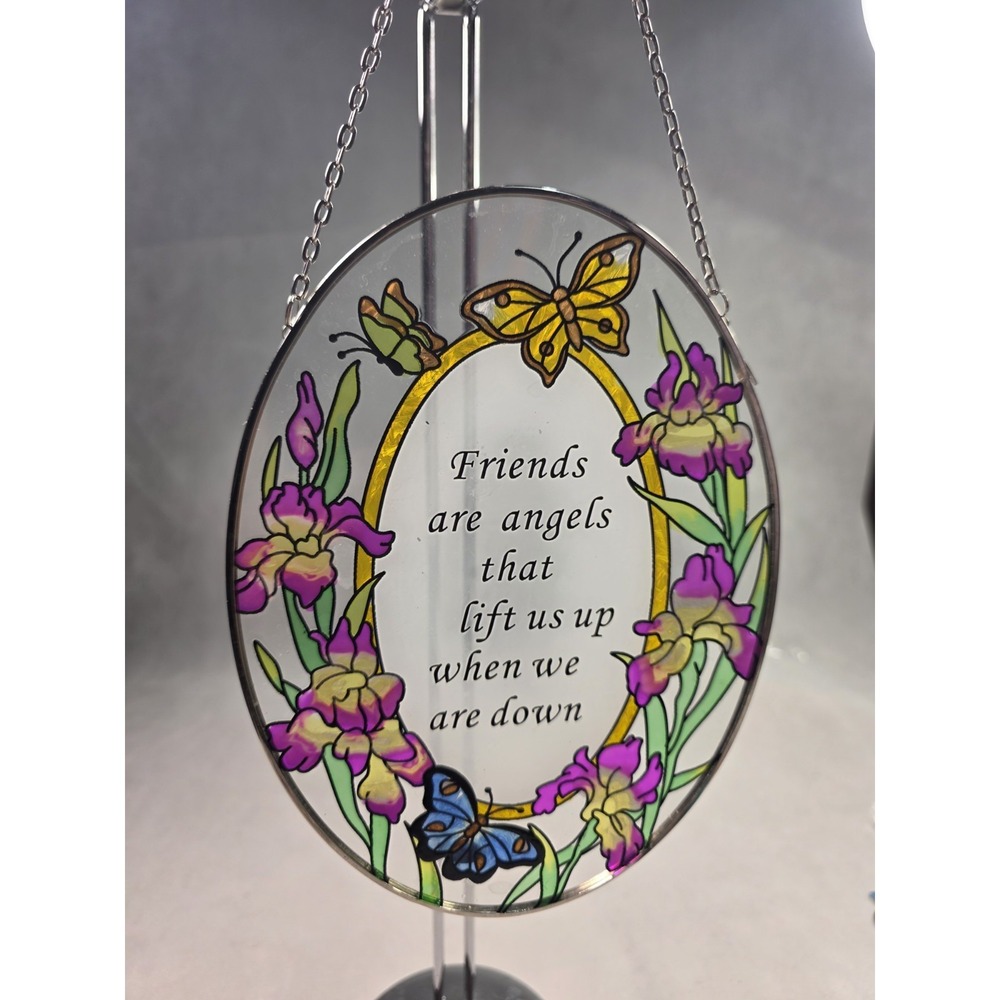 Sentimental Friends Are Angels Butterfly Suncatcher - 10.500